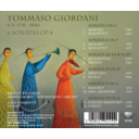 Brilliant Classics Ruggeri/Uinskyte;Giordani:6 Sonatas Op.4