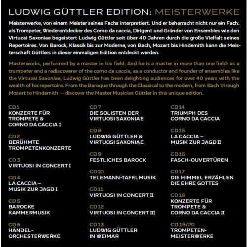 Berlin Classics Ludwig GÃ¼ttler Editie: Meesterwerken