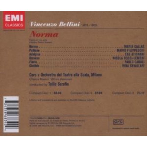 Erato/Warner Classics Bellini: Norma