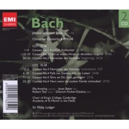 Erato/Warner Classics Bach: Christmas Oratorio