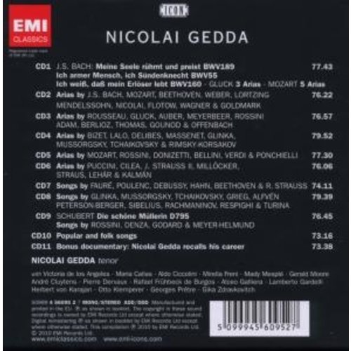 Erato/Warner Classics Nicolai Gedda: Lyric Poet Of T