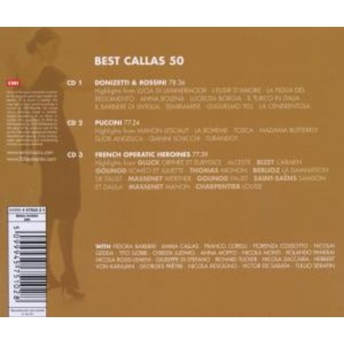 Erato/Warner Classics 50 Best Callas