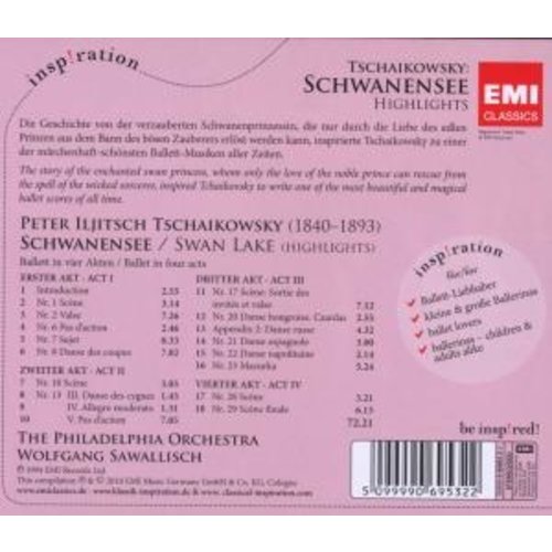 Erato/Warner Classics Tschaikowsky: Schwanensee-High