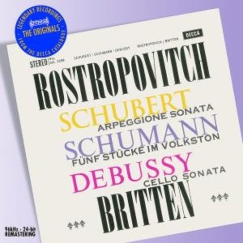 DECCA Schubert/Schumann/Debussy: Works For Cello & Piano