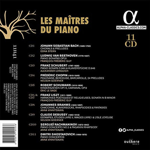 ALPHA Les Maitres Du Piano