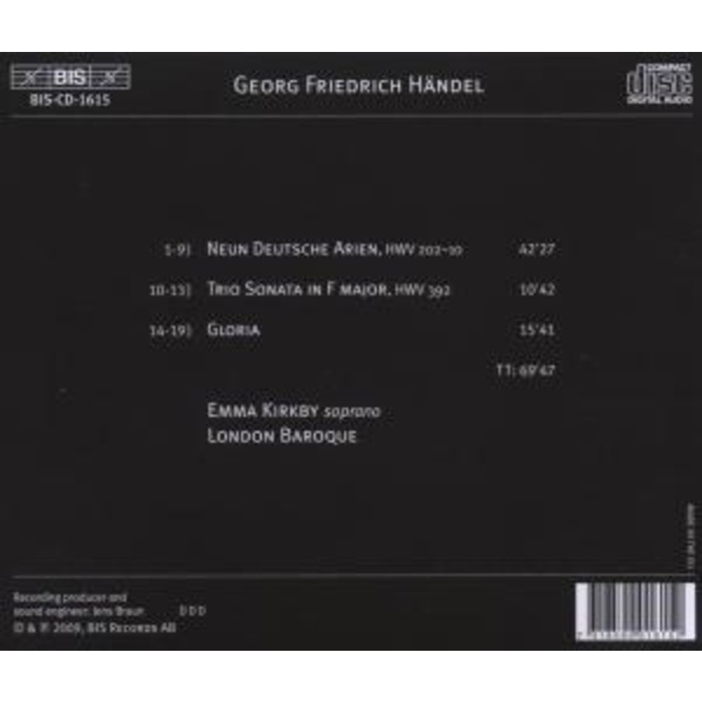 BIS Handel - 9 Dt. Arien