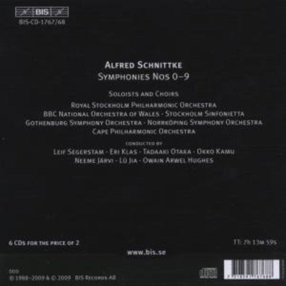 BIS Schnittke - Cpl. Symph.