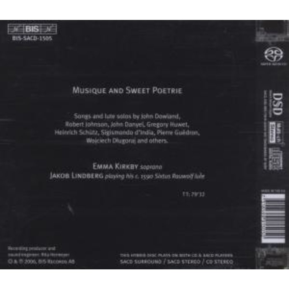 BIS Musique And Sweet Poetrie