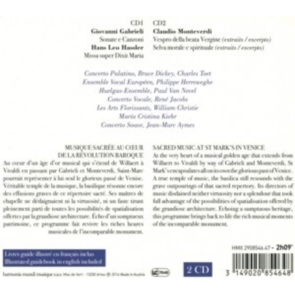 Harmonia Mundi Resonances/Saint-Marc Et Venise