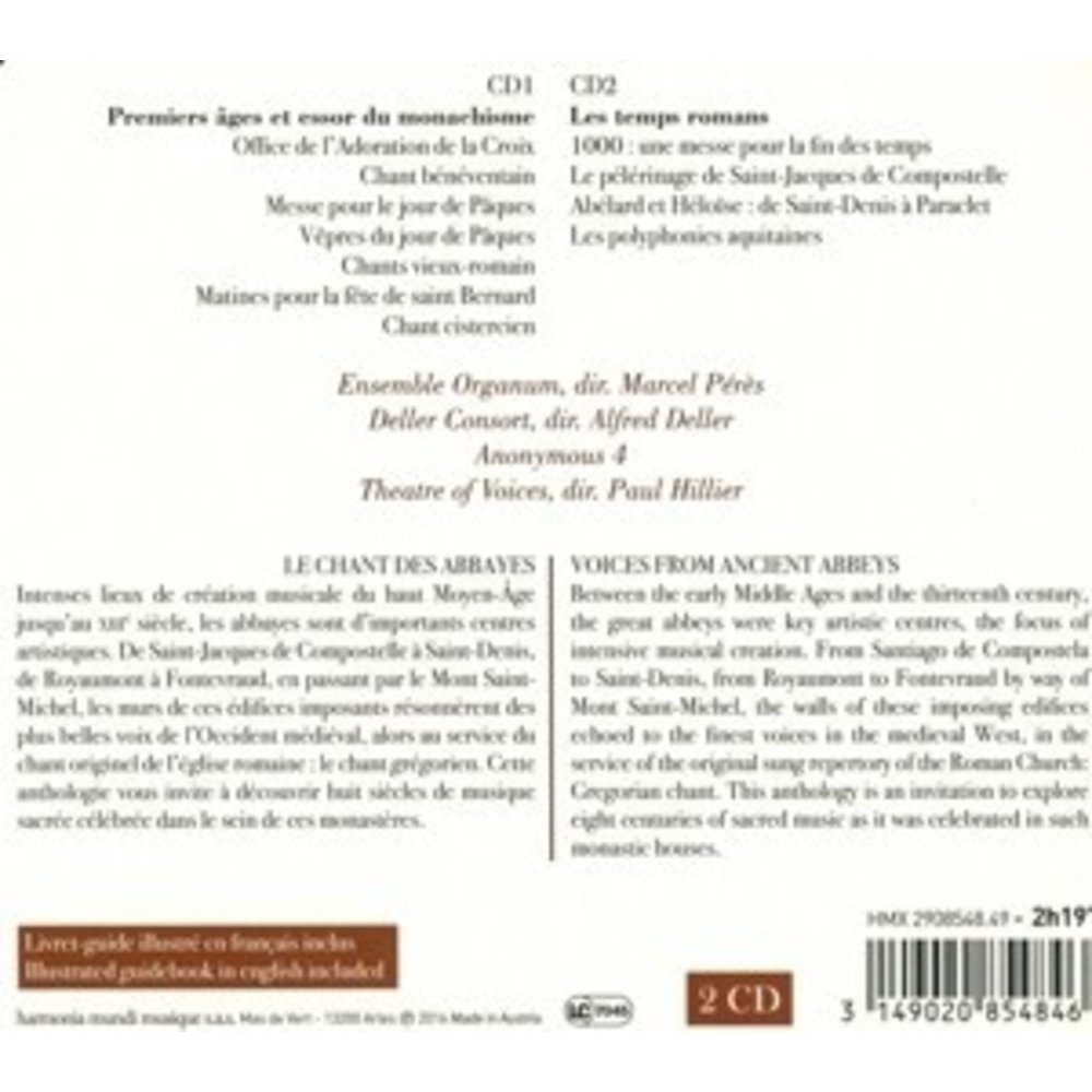 Harmonia Mundi Resonances/Le Chant Des Abbayes