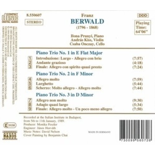 Naxos Berwald F.: Piano Trios 1-3