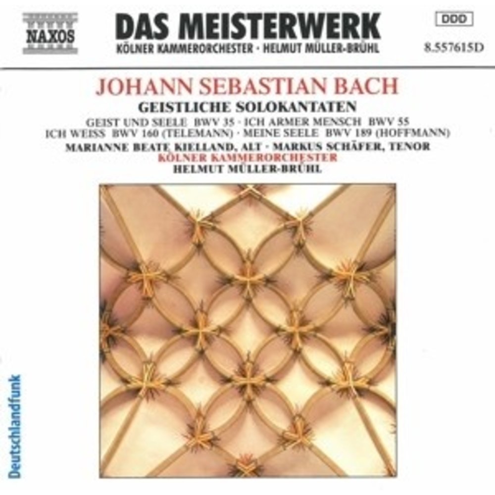 Naxos Sacred Cantatas For Alto