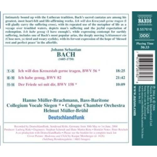 Naxos Bach J.s.: Bass Cantatas, Bwv