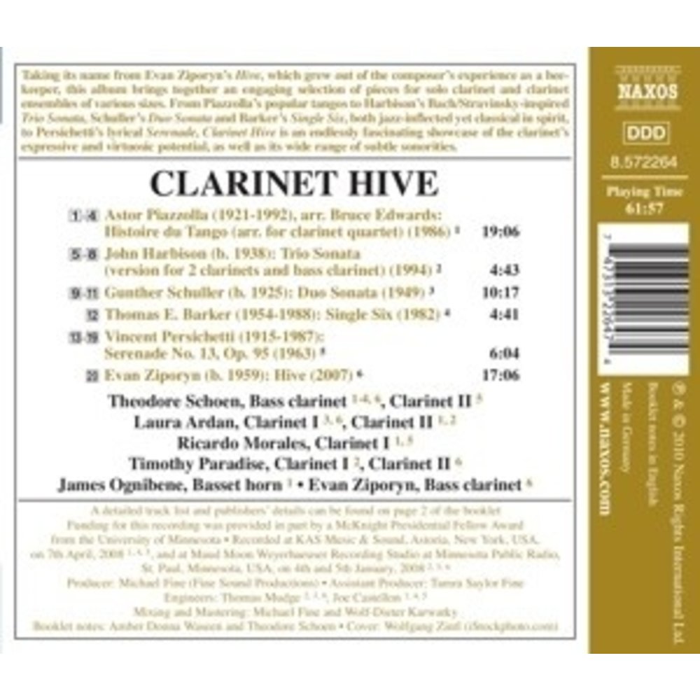 Naxos Clarinet Hive