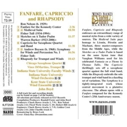 Naxos Fanfare, Capriccio + Rhapsody