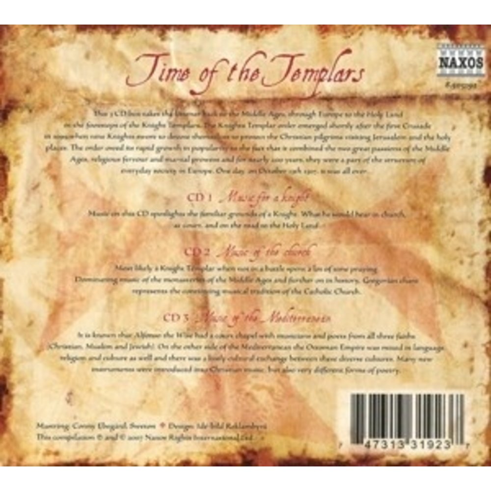 Naxos Time Of The Templars