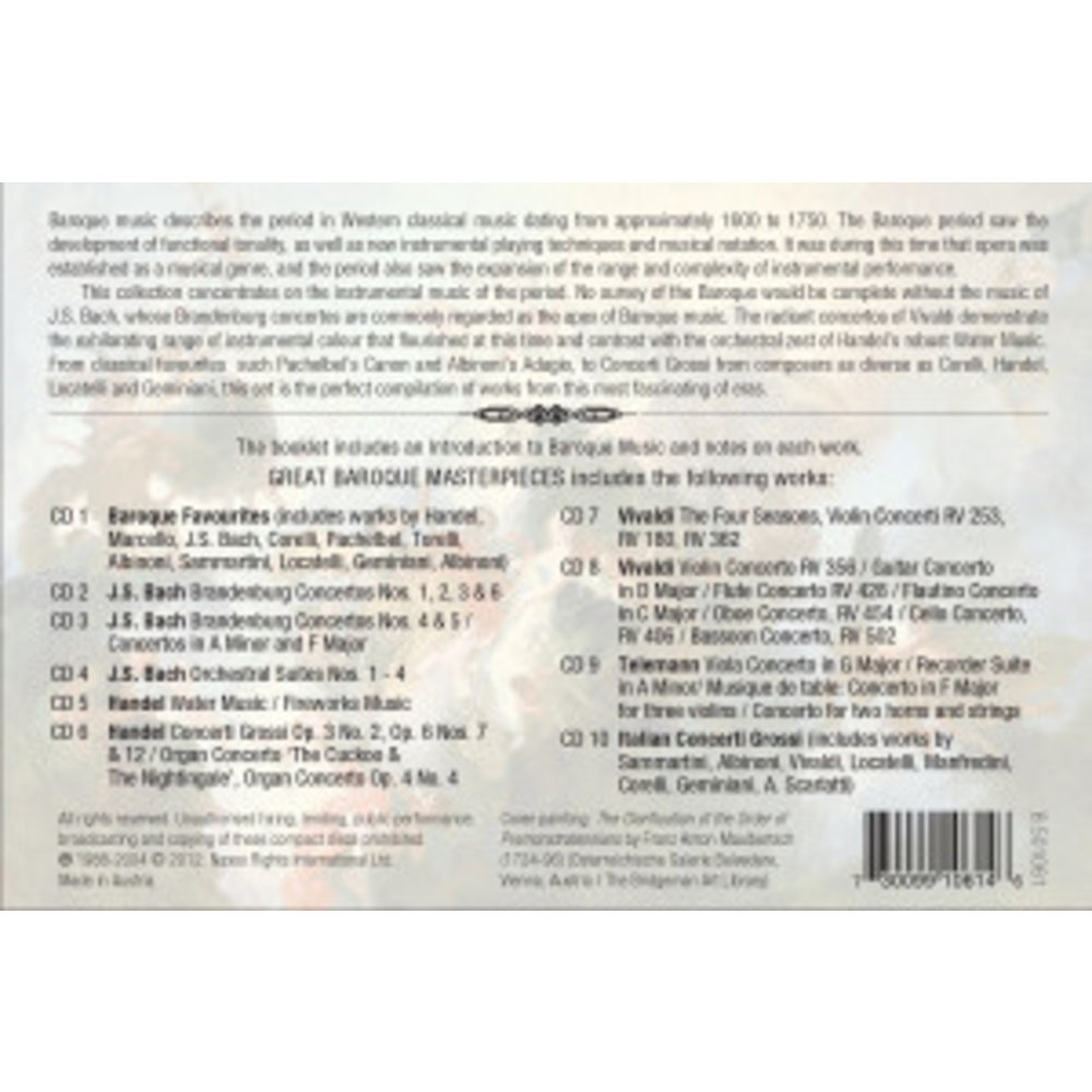 Naxos Great Baroque Masterpieces