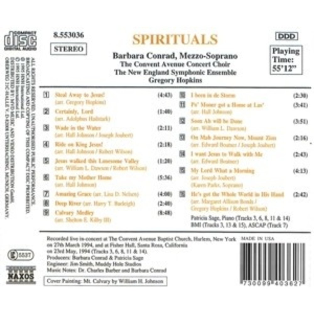 Naxos Spirituals