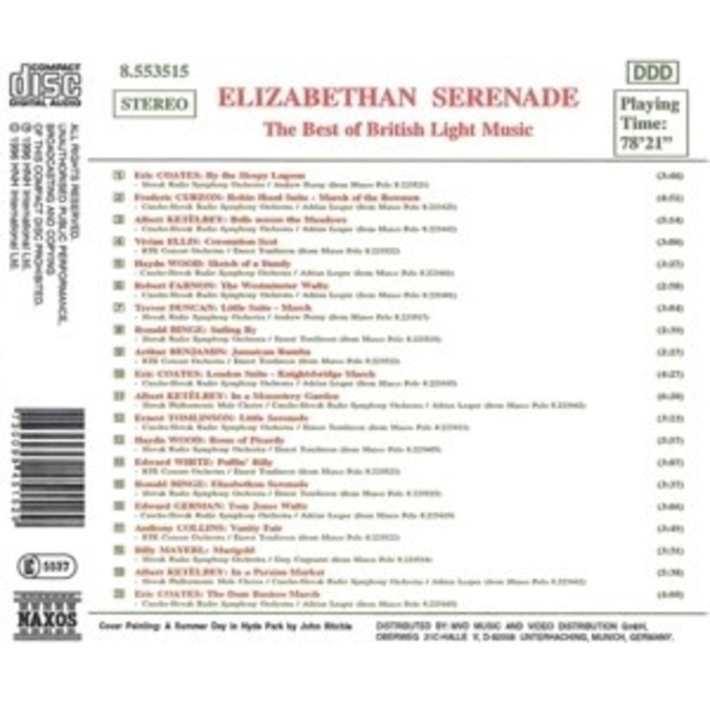 Naxos Elizabethan Serenade