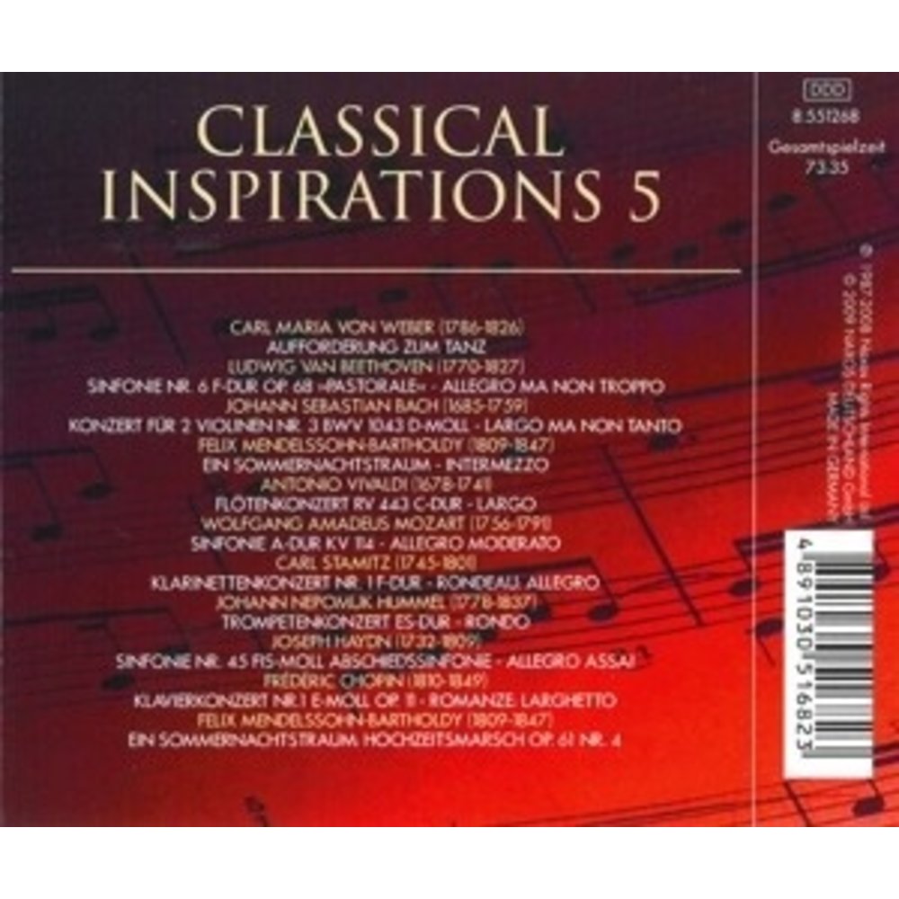 Naxos Classical Inspirations 5