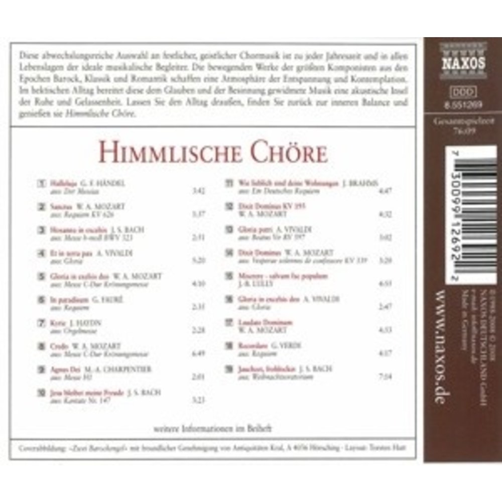 Naxos Himmlische Chore