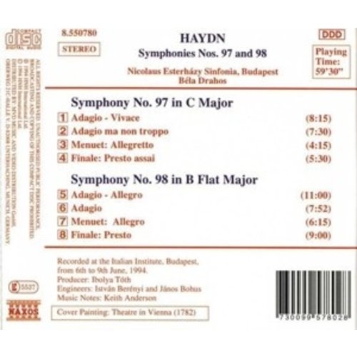 Naxos Haydn: Symphonies 97 & 98