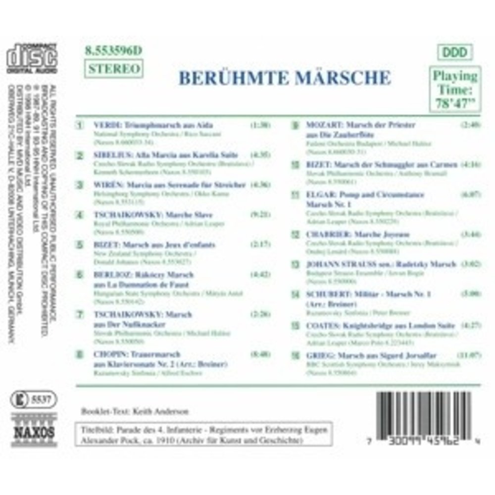 Naxos Famous Marches