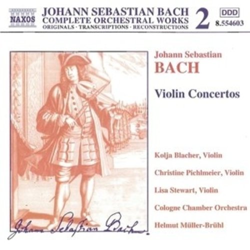 Naxos Bach:concertos For 1 & 2 Violi