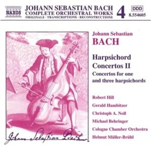 Naxos Bach:concertos For 1 & 3