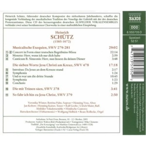 Naxos Schutz: German Requiem