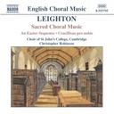 Naxos Leighton:sacred Choral Music