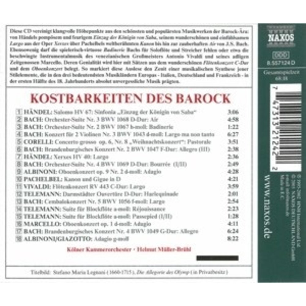 Naxos The Best Of Baroque Music