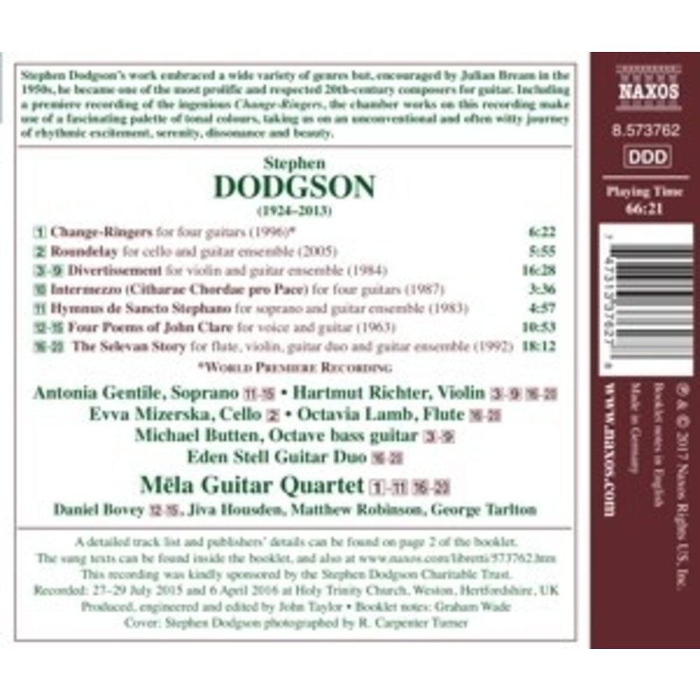 Naxos Guitar Chamber Works