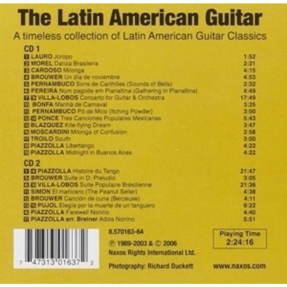 Naxos The Latin American Guitar