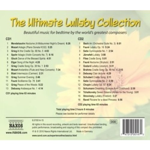 Naxos The Ultimate Lullaby Collection