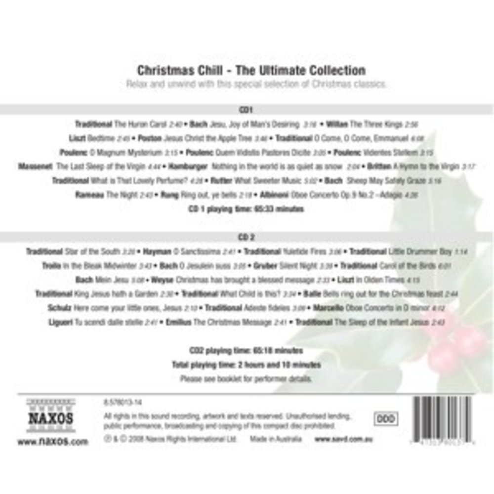 Naxos Christmas Chill