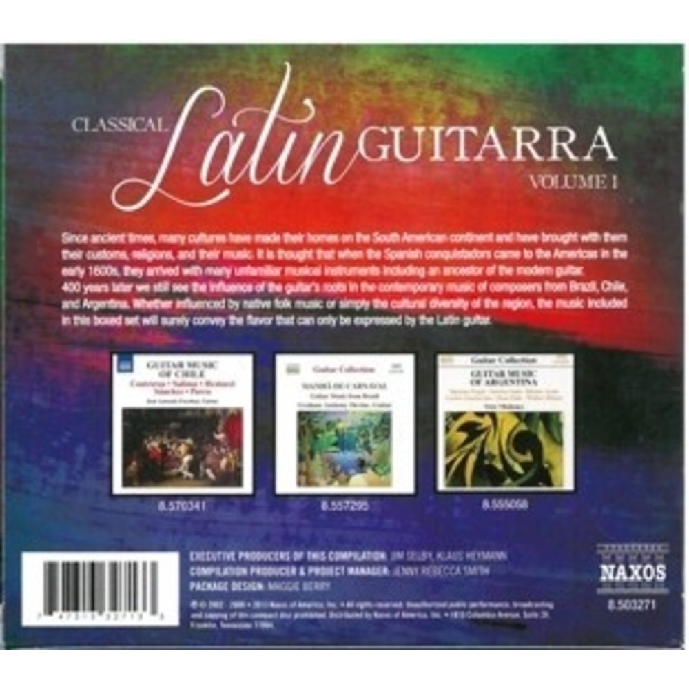 Naxos Latin Gutarra Vol.1