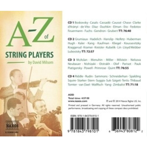 Naxos A-Z Of String Players