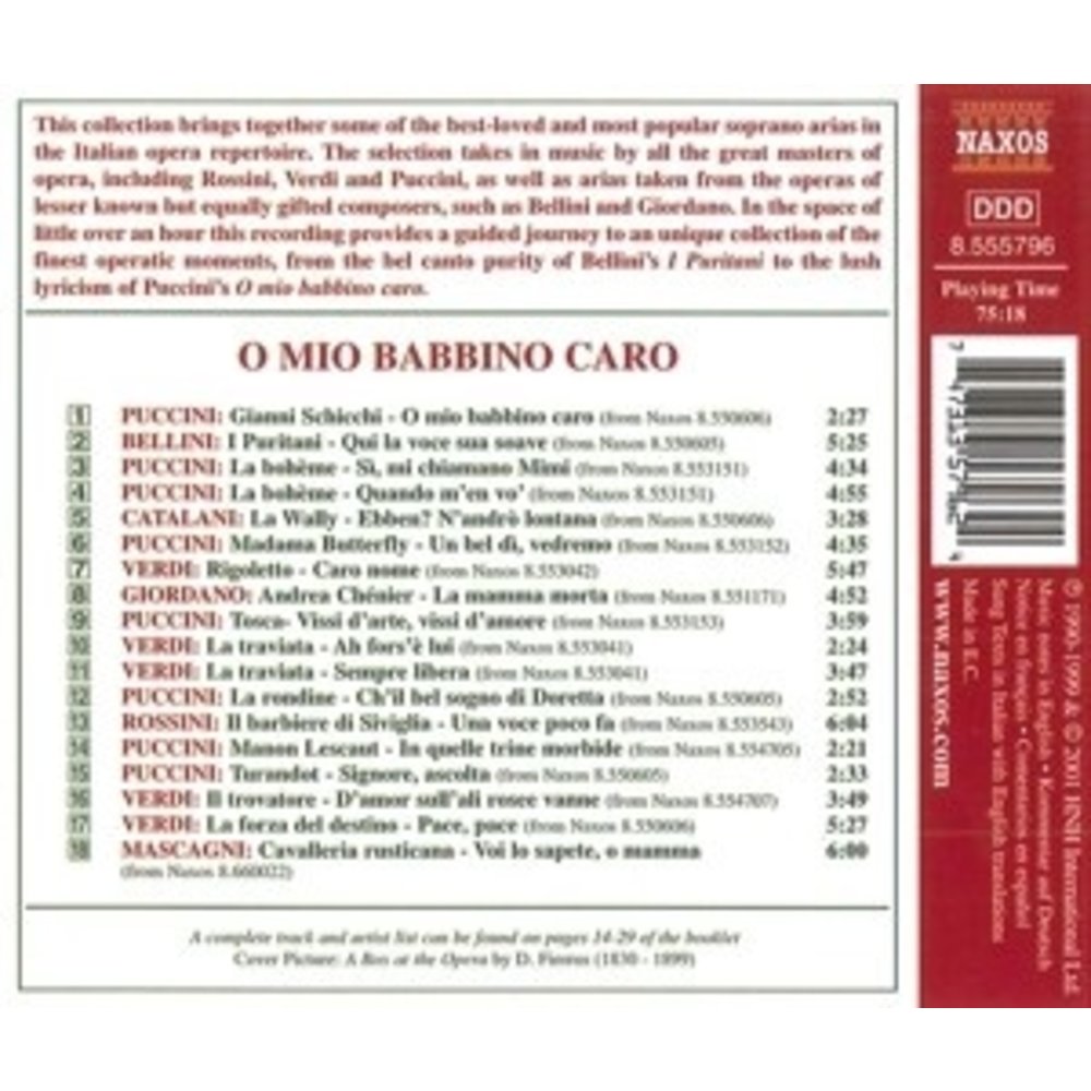 Naxos O Mio Babbino Caro