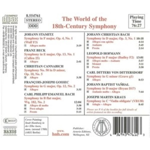 Naxos World Of 18Th-Century Symph.