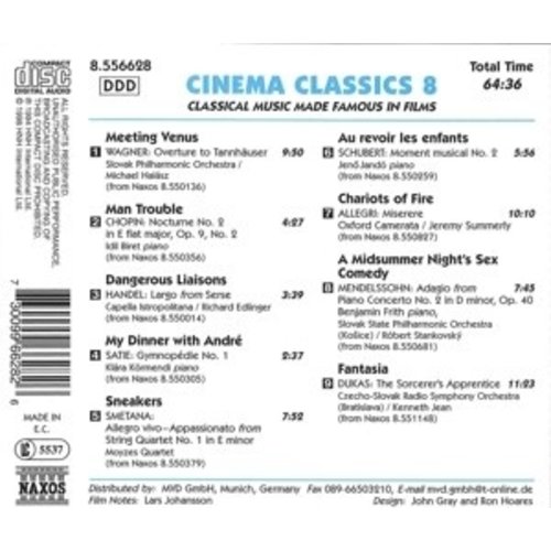 Naxos Cinema Classics 8
