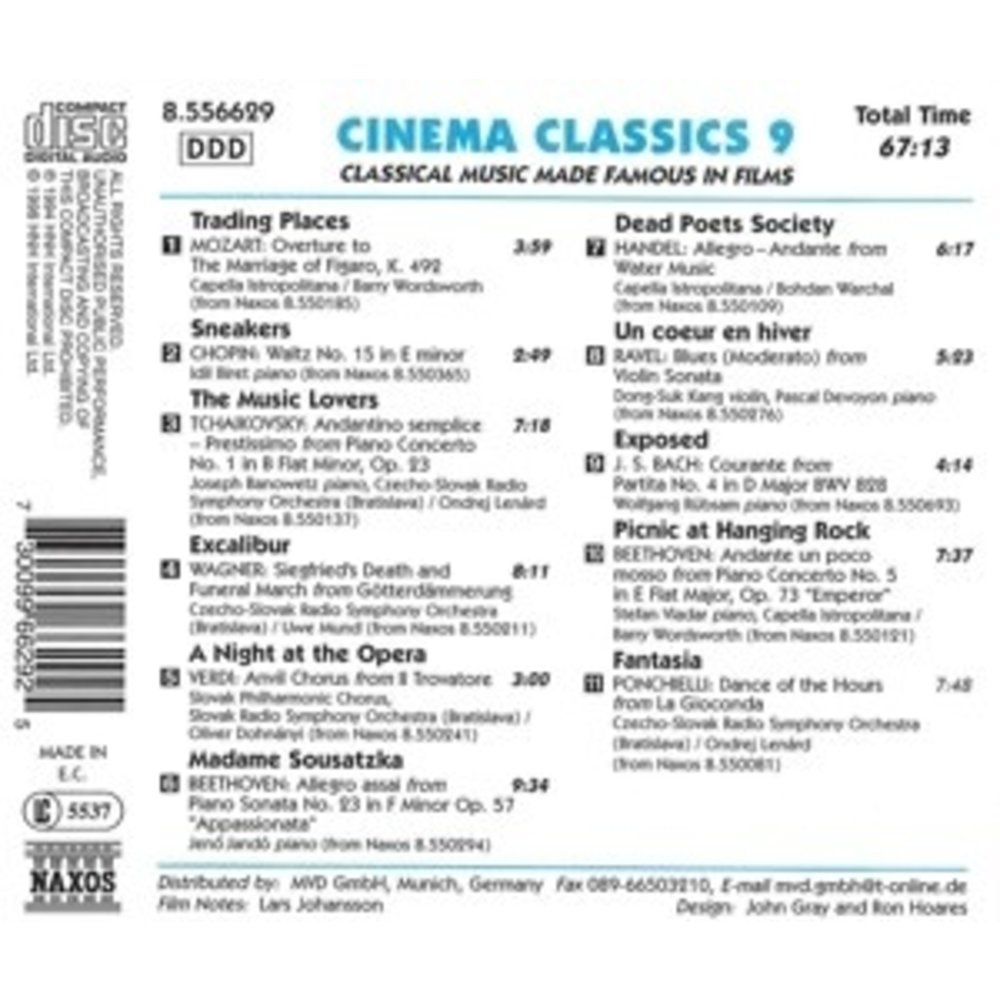 Naxos Cinema Classics 9 *D*
