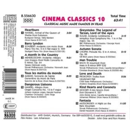 Naxos Cinema Classics 10