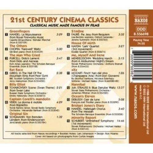 Naxos 21St Century Cinema Classics