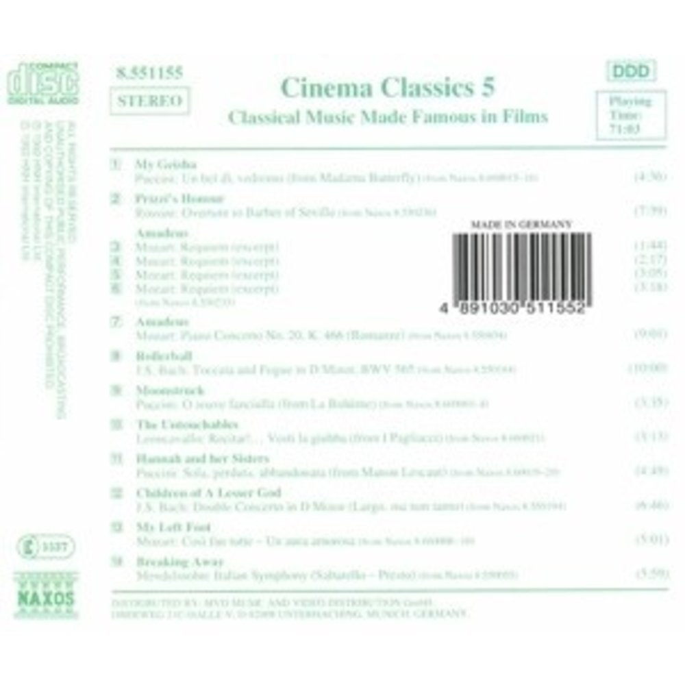 Naxos Cinema Classics 5