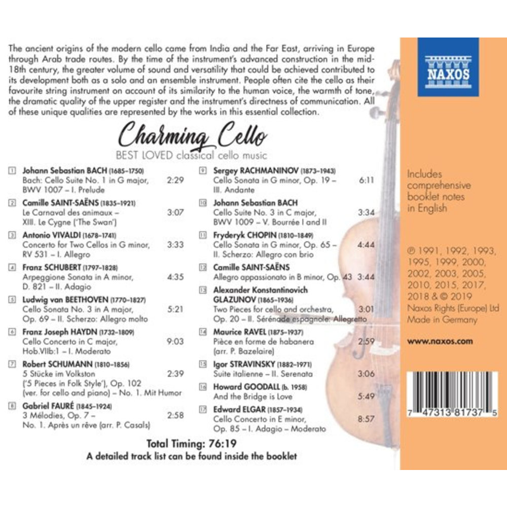 Naxos Charming Cello