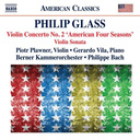 Naxos GLASS: Violin Concerto No. 2 'American Four Seasons'