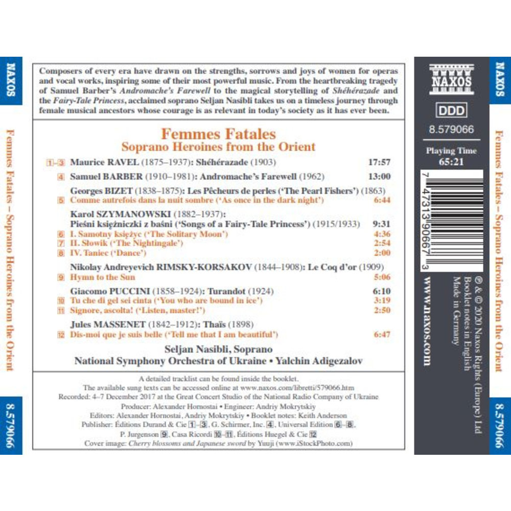 Naxos Femmes Fatales