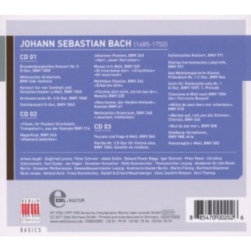 Berlin Classics Bach Highlights