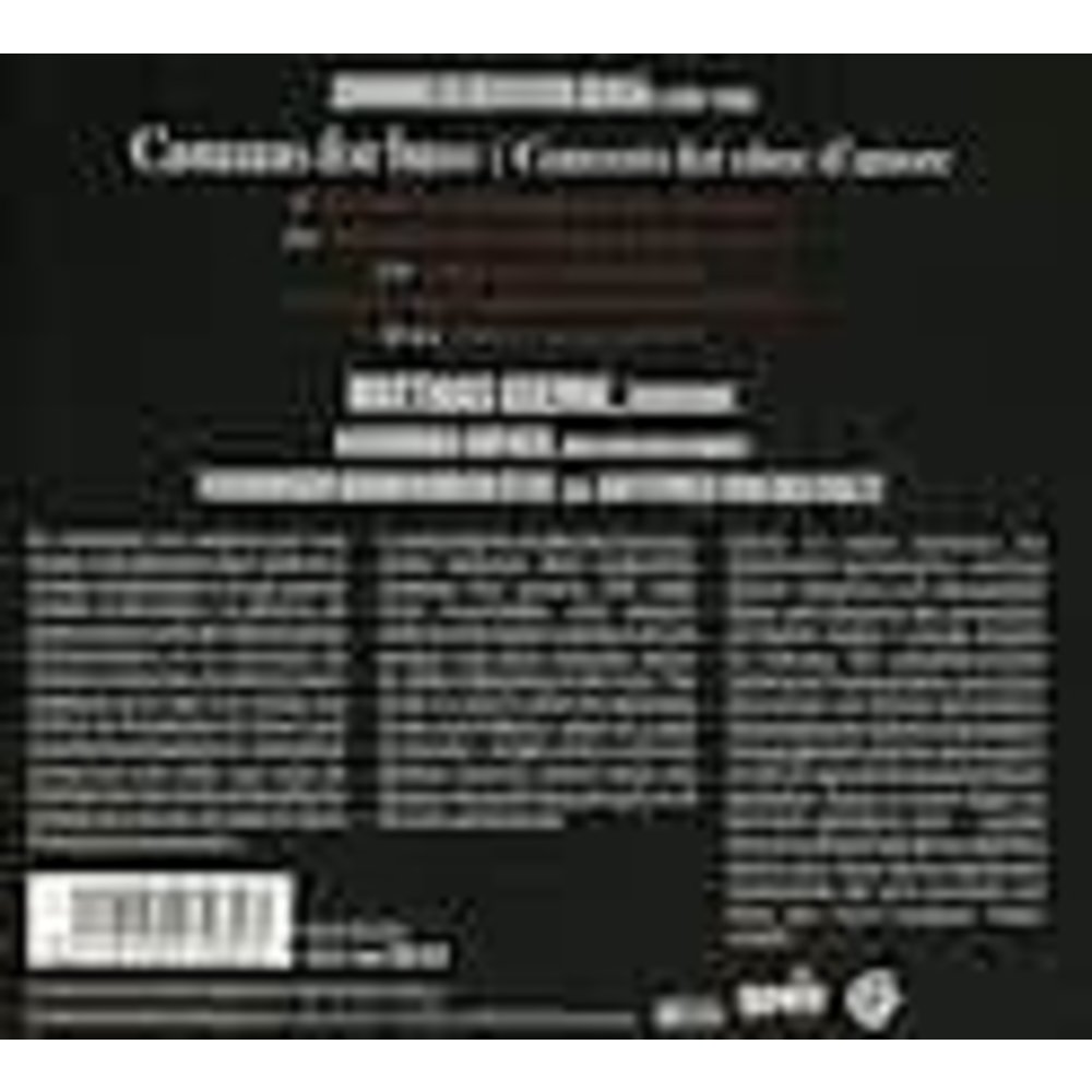 Harmonia Mundi Cantatas For Bass